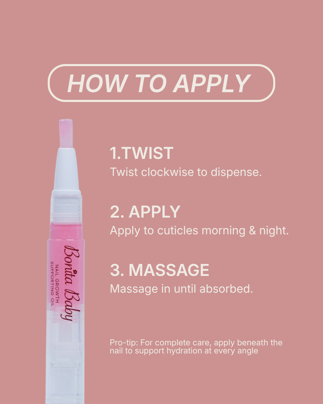 Bonita Baby Nail Growth Oil